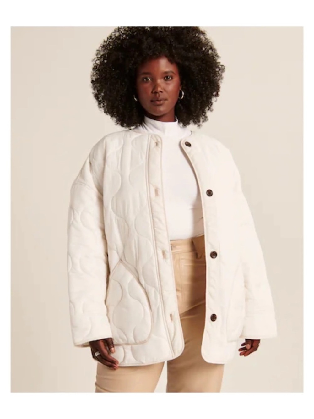 Abercrombie & Fitch Quilted Liner Jacket